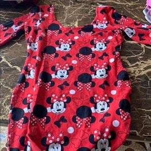 Long sleeve mickey mouse dress